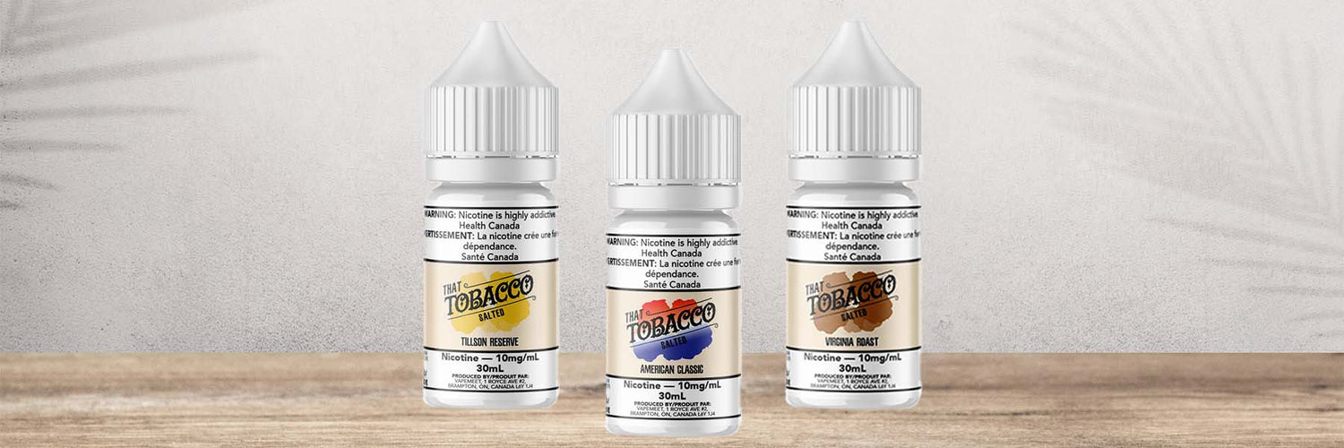 That Tobacco Salted E-Liquid