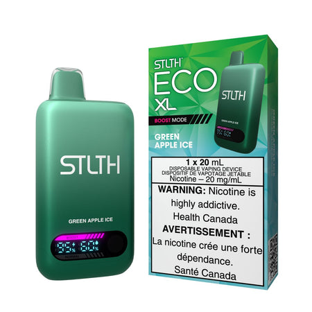STLTH ECO XL - Green Apple Ice Disposable STLTH ECO XL 
