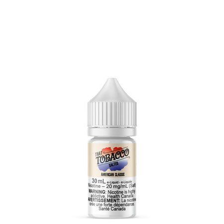 That Tobacco American Classic Salt Nic E Liquid E-Liquid That Tobacco Salted 30mL 10mg/mL 