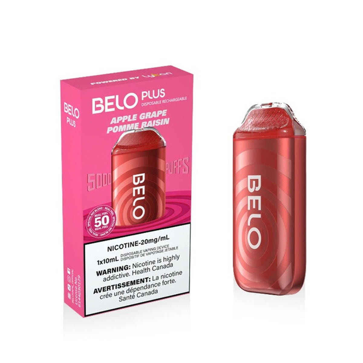 Belo Plus 5000 Apple Grape Disposable Vape Pen Disposable Belo Plus 5000 