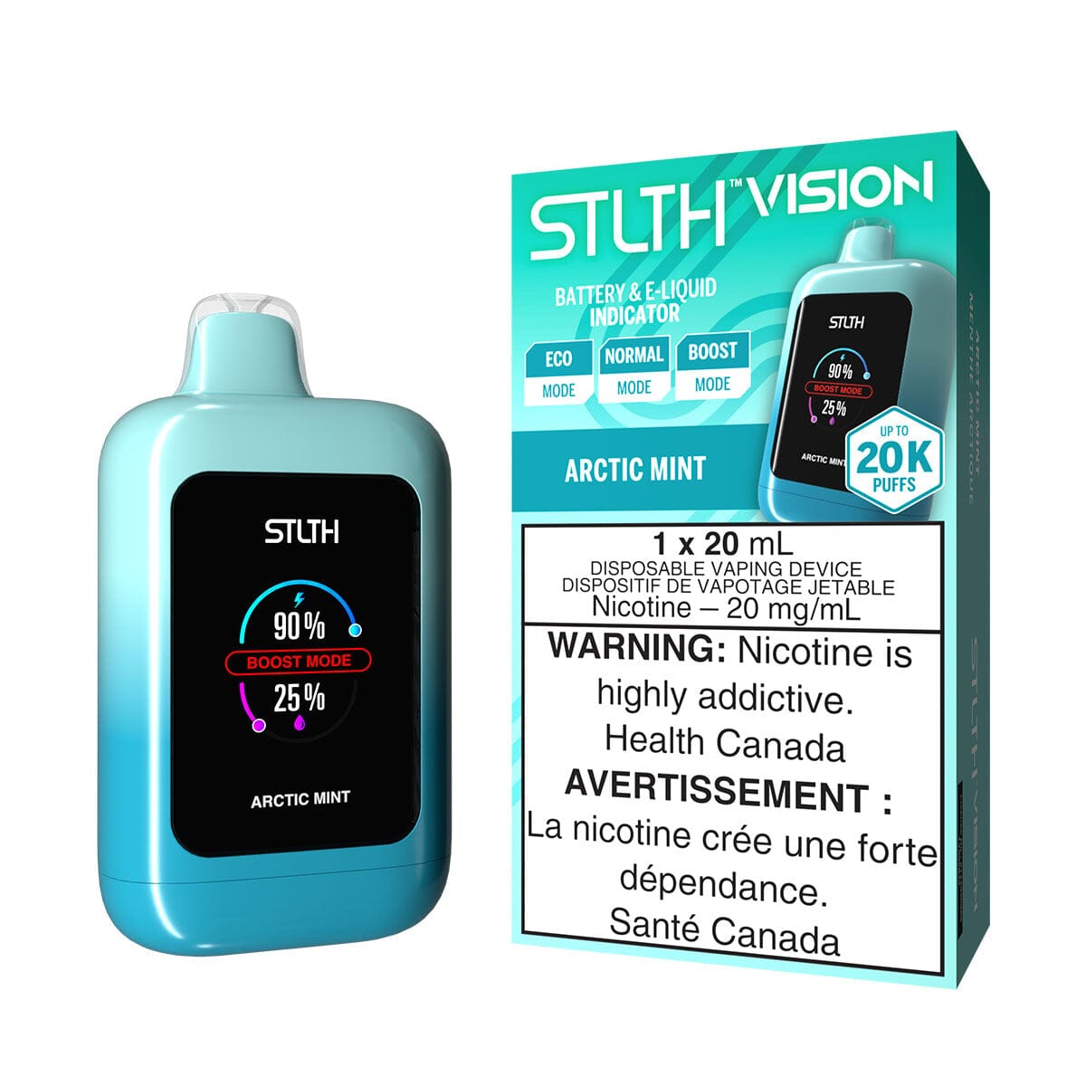 STLTH Vision Arctic Mint Disposable Vape Disposable STLTH 