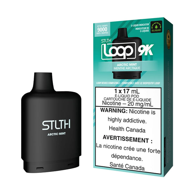 STLTH Loop 2 Arctic Mint Disposable Vape Pod Disposable Loop 2 