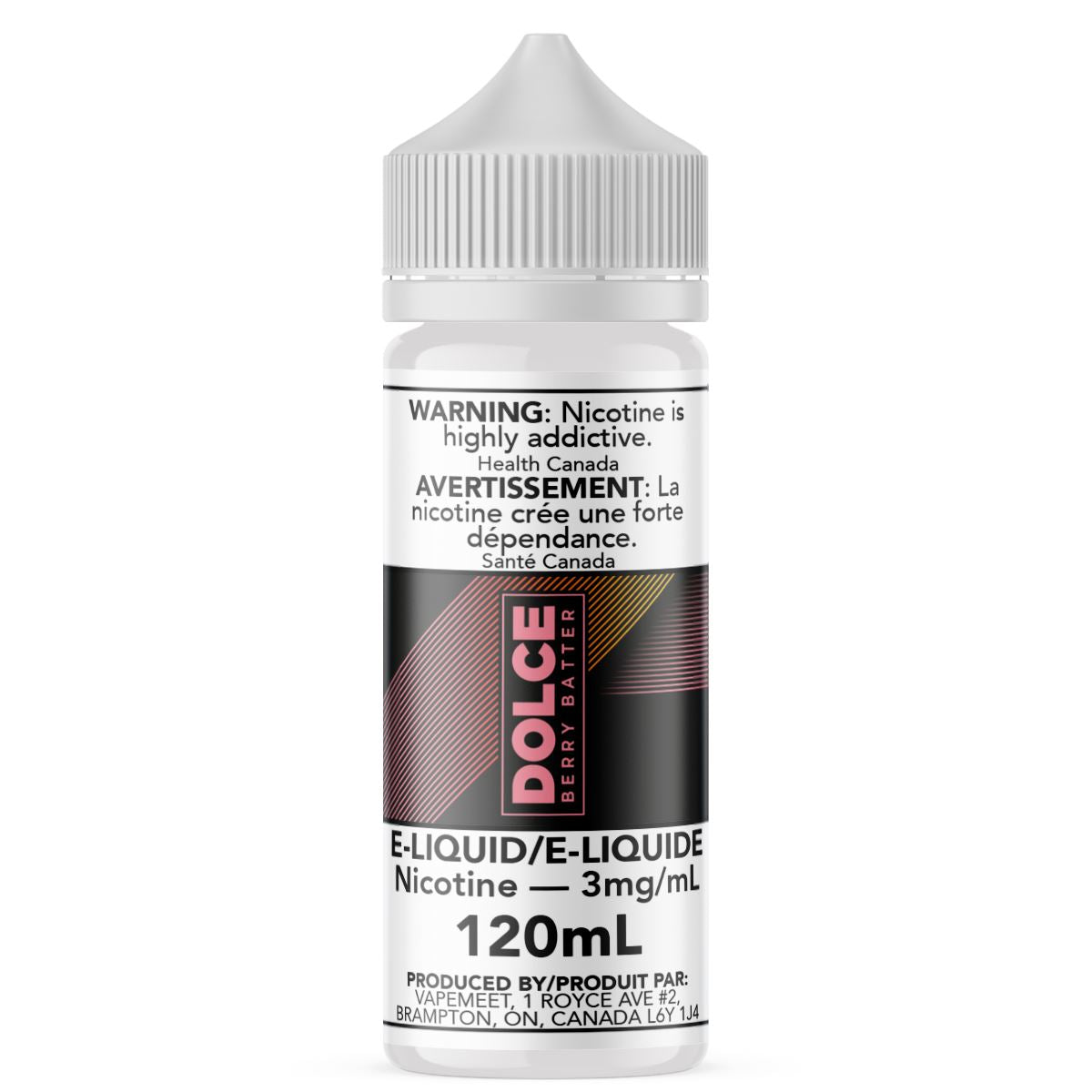 Dolce - Berry Batter E-Liquid Dolce 120mL 0 mg/mL 