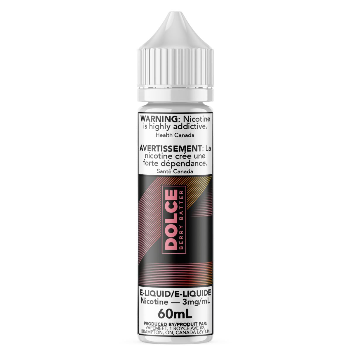 Dolce - Berry Batter E-Liquid Dolce 60mL 0 mg/mL 