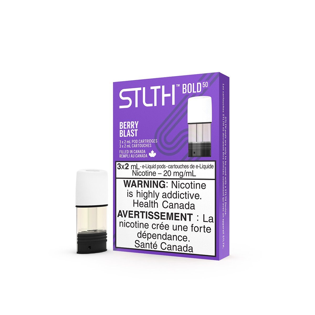 STLTH - Berry Blast Pods Pre-filled Pod STLTH 20mg/mL (Bold 50) 