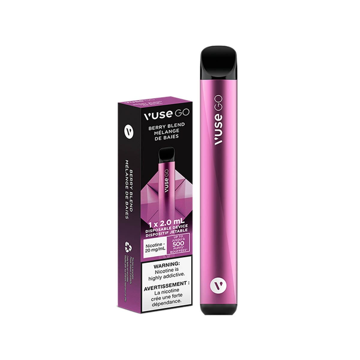Vuse Go Berry Blend Disposable Vape Pen Disposable Vuse Go 