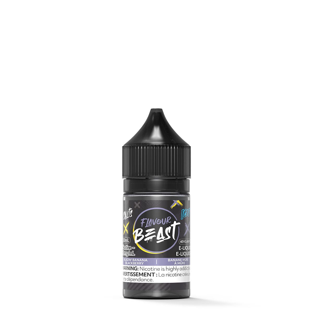 Flavour Beast Blazin' Banana Blackberry Salt Nic E Liquid E-Liquid Flavour Beast 