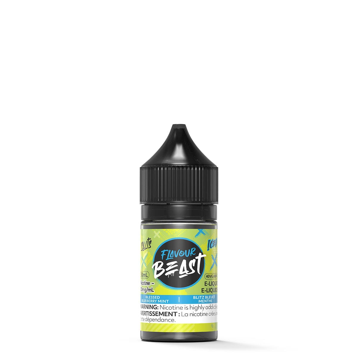 Flavour Beast Blessed Blueberry Mint Iced Salt Nic E Liquid E-Liquid Flavour Beast 