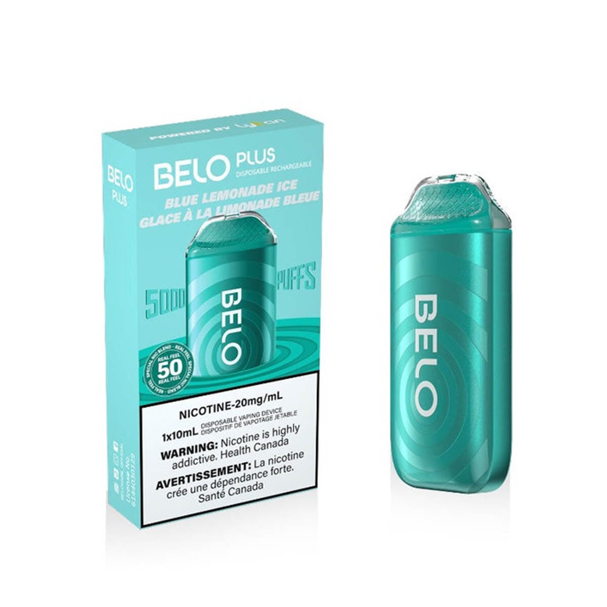 Belo Plus 5000 Blue Lemonade Ice Disposable Vape Pen Disposable Belo Plus 5000 