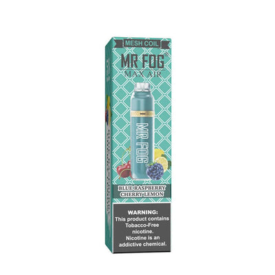 Mr. Fog Max Air Blue Raspberry Cherry Lemon Disposable Vape Pen Disposable Mr. Fog Max Air 