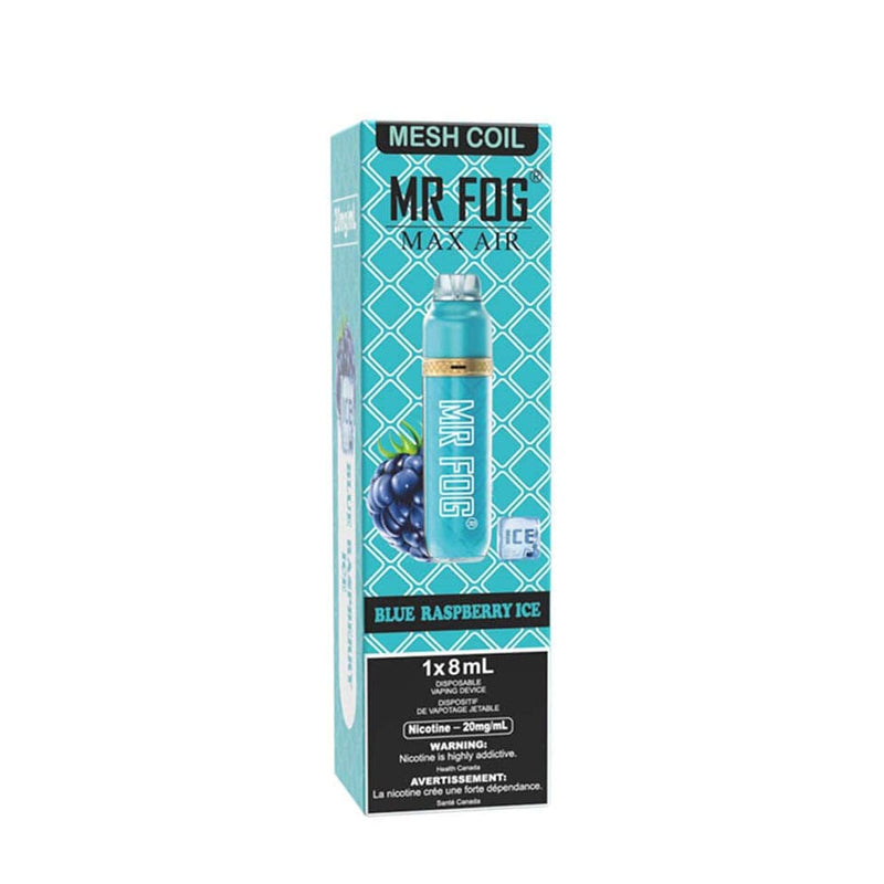 Mr. Fog Max Air Blue Raspberry Ice Disposable Vape Pen Disposable Mr. Fog Max Air 