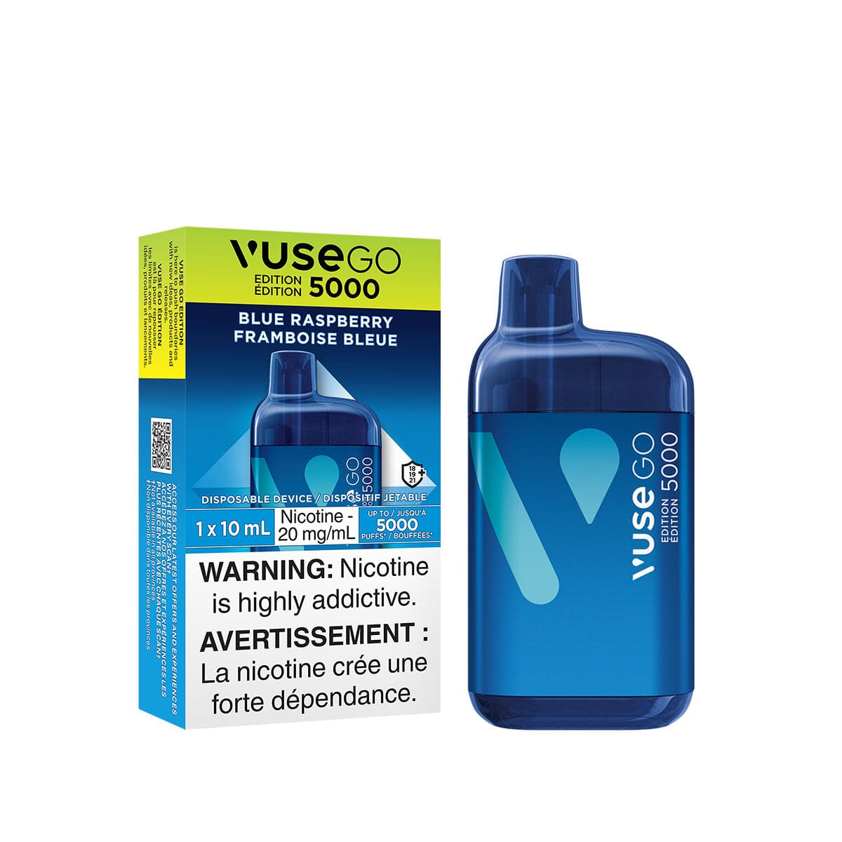 Vuse Go 5000 Blue Raspberry Disposable Vape Pen Disposable Vuse 