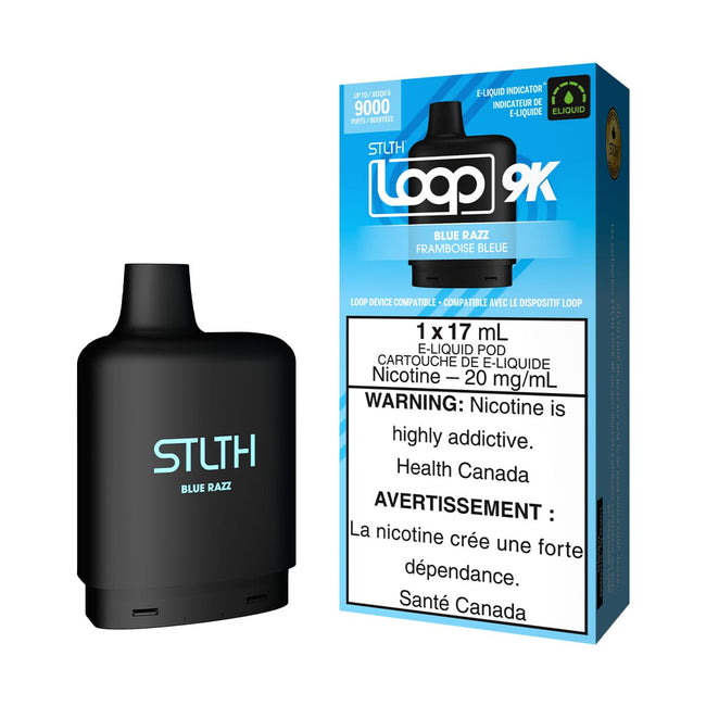 STLTH Loop 2 Blue Razz Disposable Vape Pod Disposable Loop 2 