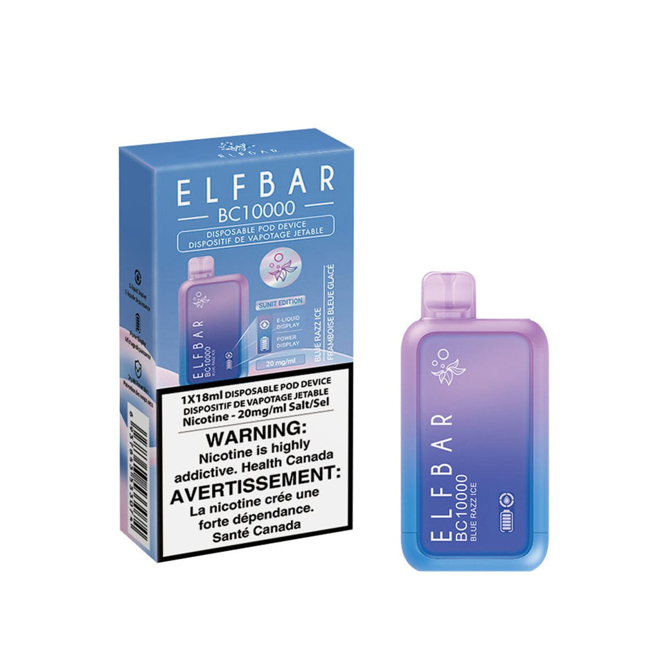 Elf Bar BC10K Blue Razz Ice Disposable Vape Pen Disposable Elf Bar 