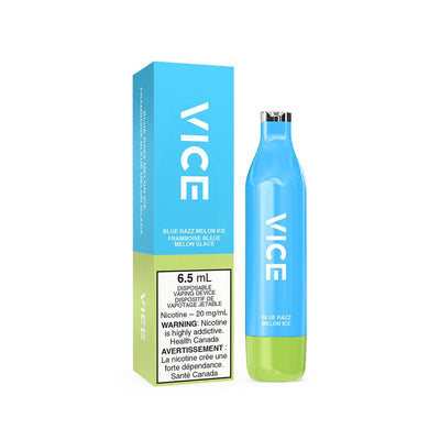 Vice 2500 Blue Razz Melon Ice Disposable Vape Pen Disposable Vice 2500 