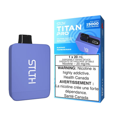 STLTH Titan Pro Blue Razz Disposable Vape Disposable STLTH 