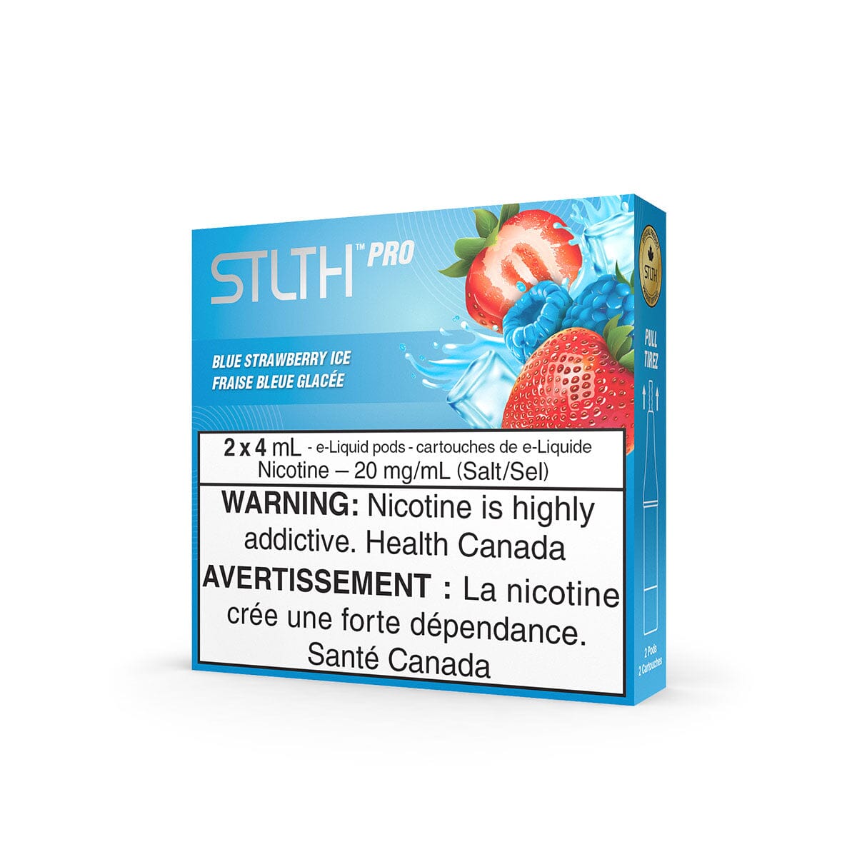 STLTH Pro Blue Strawberry Ice Vape Pods Pre-Filled Pod STLTH 