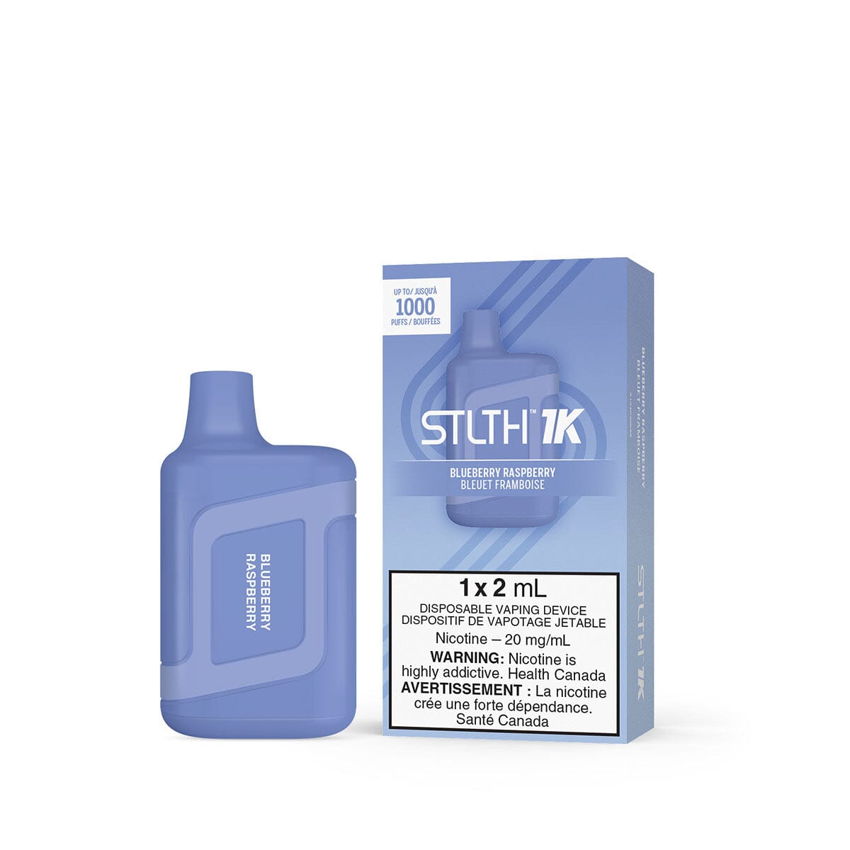 STLTH 1K Blueberry Raspberry Disposable Vape Disposable STLTH 