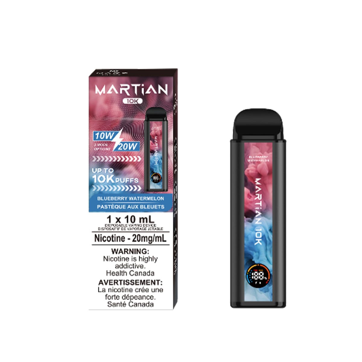 Marz Martian 10K Blueberry Watermelon Disposable Vape Pen Disposable Marz 