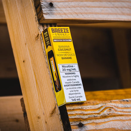 Breeze Pro Banana Coconut Disposable Vape Pen Disposable Breeze Smoke 