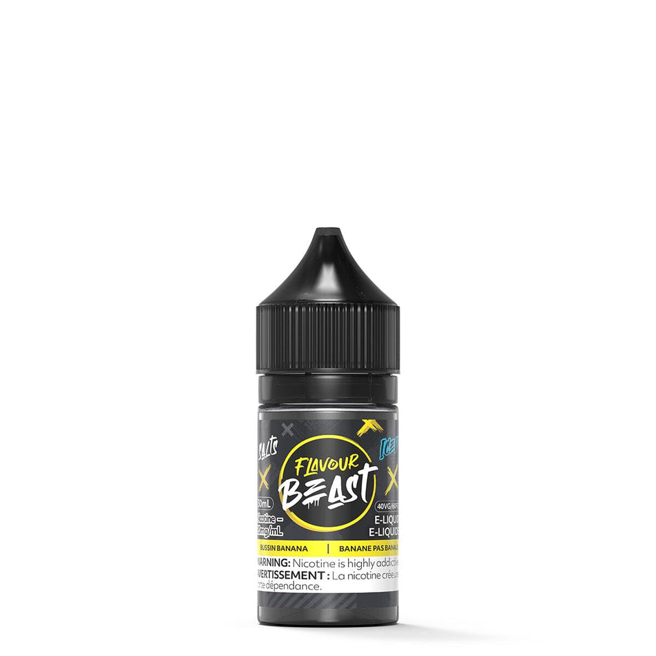 Flavour Beast Bussin Banana Iced Salt Nic E Liquid E-Liquid Flavour Beast 