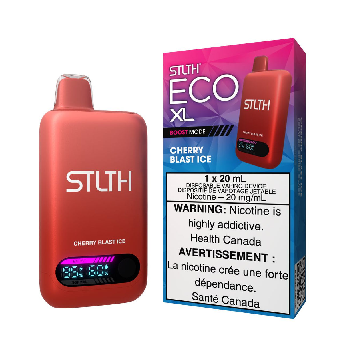 STLTH ECO XL - Cherry Blast Ice Disposable STLTH ECO XL 