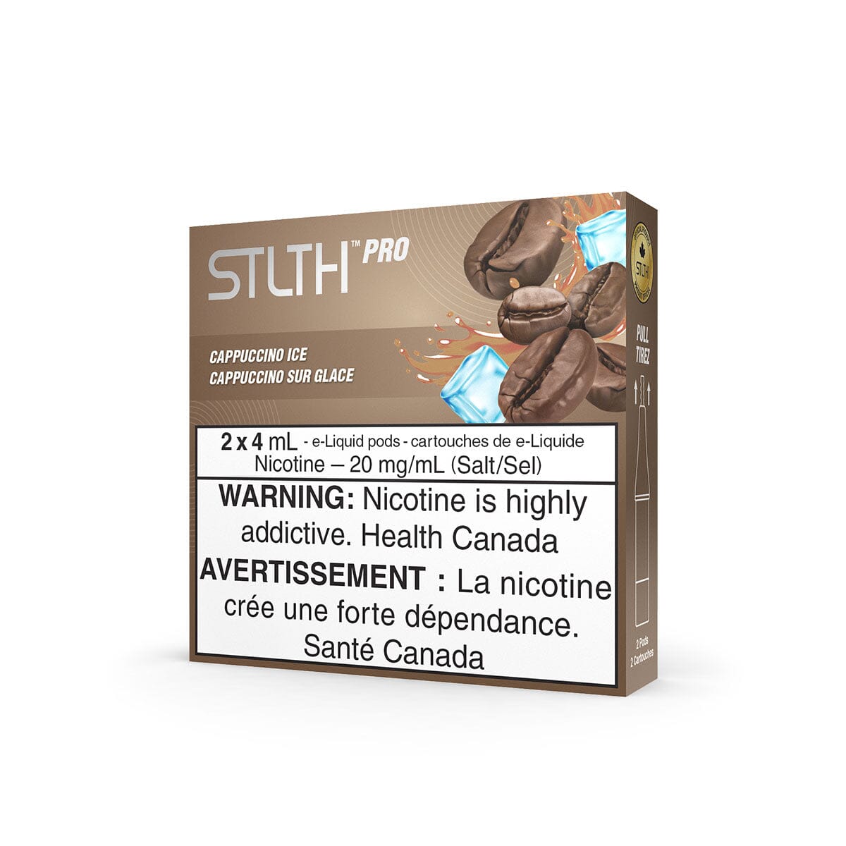 STLTH Pro Cappuccino Ice Vape Pods Pre-Filled Pod STLTH 