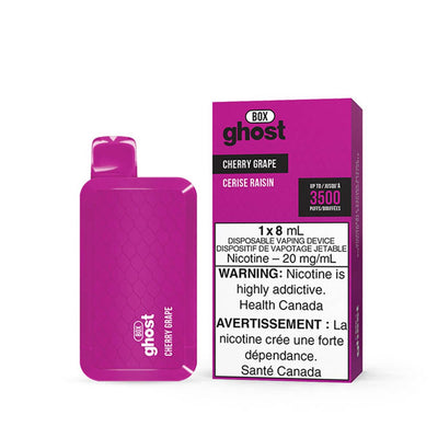 Ghost Box Cherry Grape Disposable Vape Pen Disposable Ghost Box 