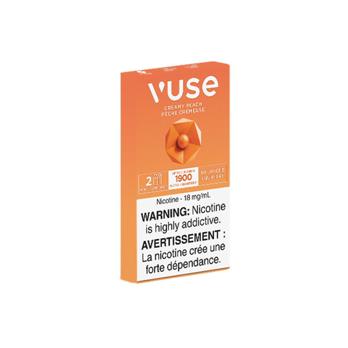 Vuse Creamy Peach Vape Pods Pre-Filled Pod Vuse 