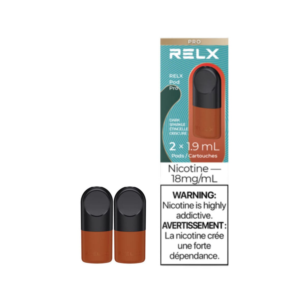 Relx Pod Pro Dark Sparkle Vape Pods Pre-filled Pod Relx Pod Pro 