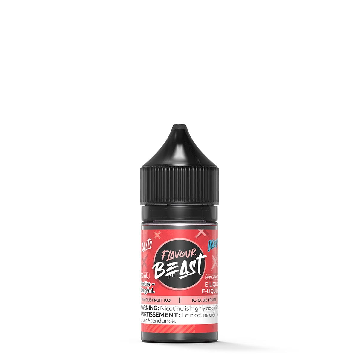 Flavour Beast Famous Fruit KO Iced Salt Nic E Liquid E-Liquid Flavour Beast 