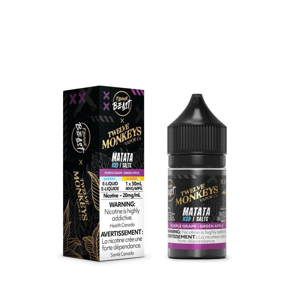 Flavour Beast x Twelve Monkeys SALTS - Matata Iced Juice SALTS Flavour Beast Salts 