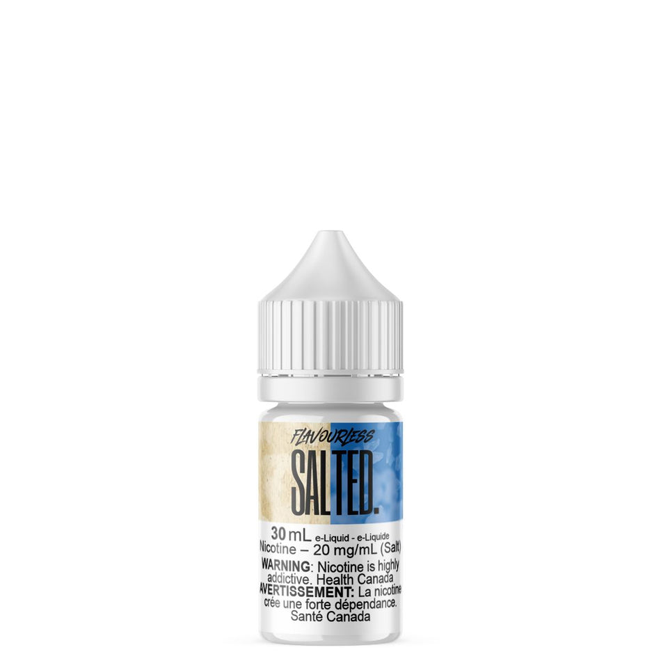 Salted. Flavourless Salt Nic E Liquid E-Liquid Salted. 30mL 10mg/mL 