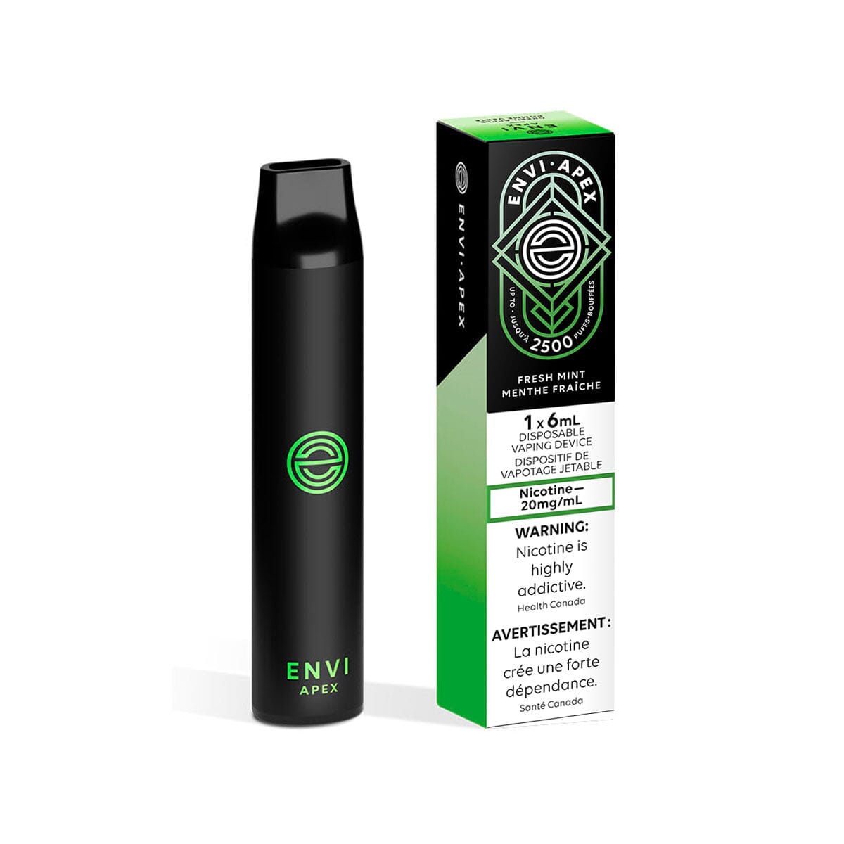 Envi Apex Fresh Mint Disposable Vape Pen Disposable Envi 