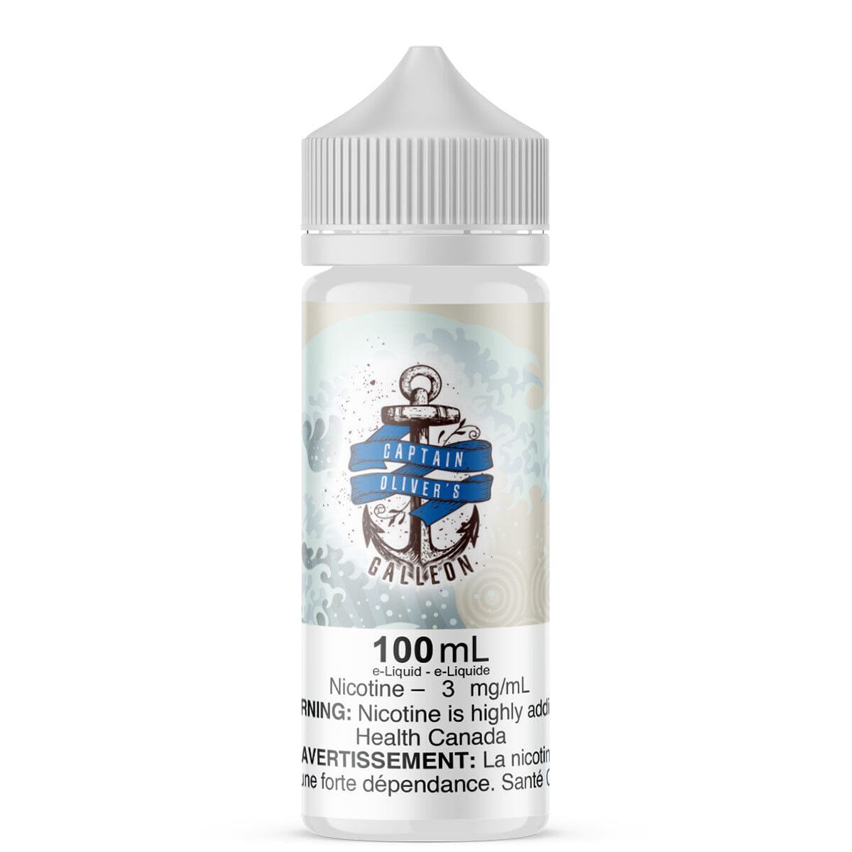 Captain Olivers Galleon E Liquid E-Liquid Captain Oliver's Custards & Puddings 100mL 3mg/mL ONT