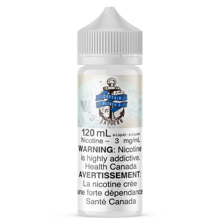 Captain Olivers Galleon E Liquid E-Liquid Captain Oliver's Custards & Puddings 120mL 3mg/mL 