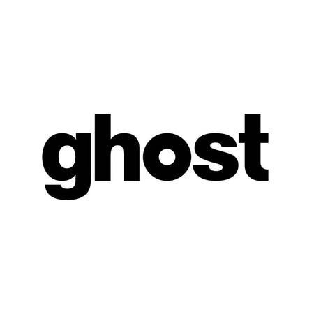 Ghost Disposables Black and White Logo