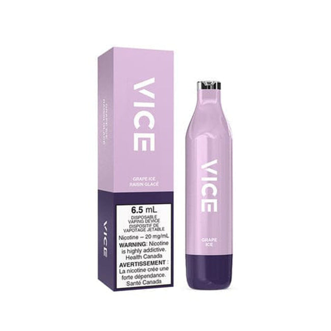 Vice 2500 Grape Ice Disposable Vape Pen Disposable Vice 2500 