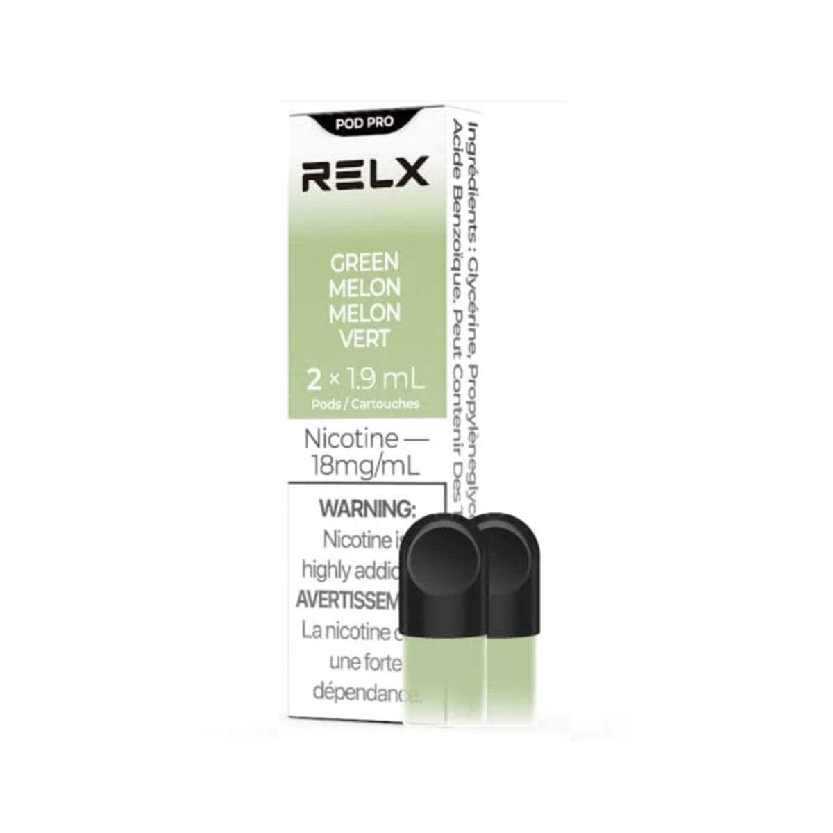 Relx Pod Pro Green Melon Vape Pods Pre-filled Pod Relx Pod Pro 