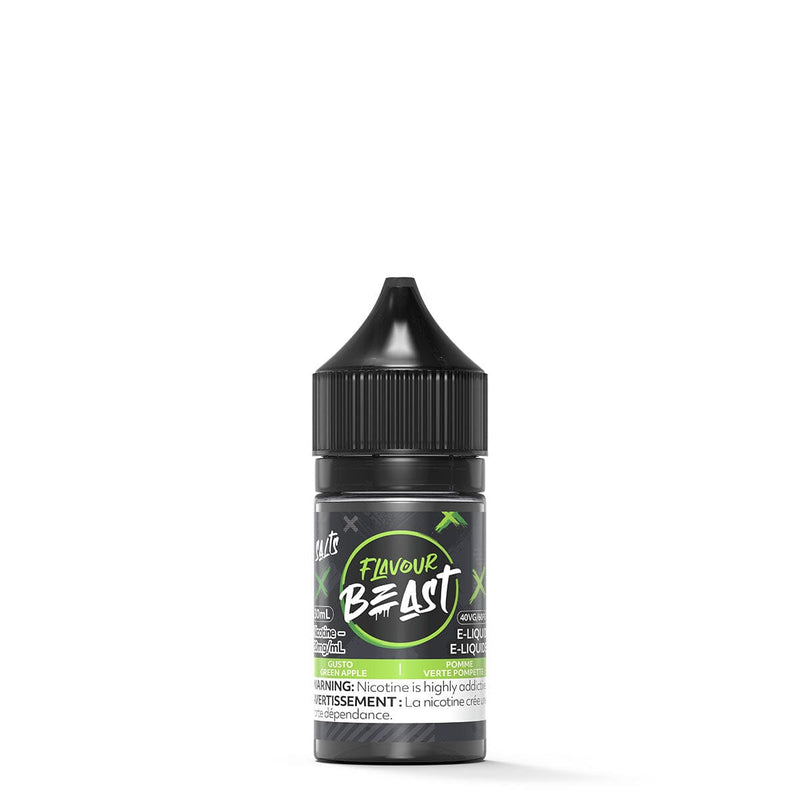 Flavour Beast Gusto Green Apple Salt Nic E Liquid E-Liquid Flavour Beast 