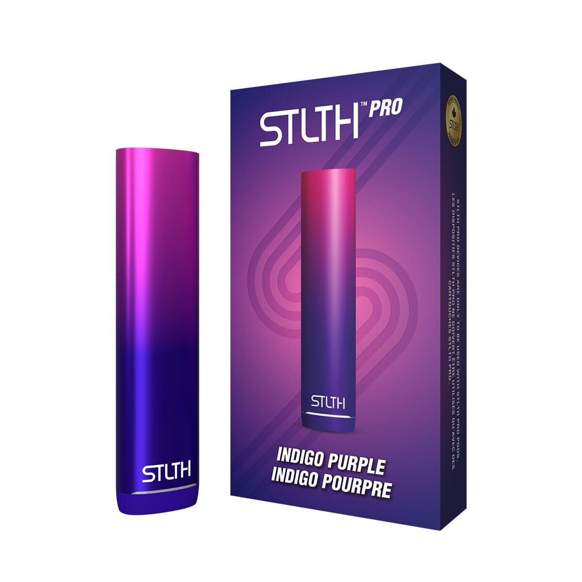 STLTH Pro Vape Pod Kit Pod System STLTH Indigo Purple 
