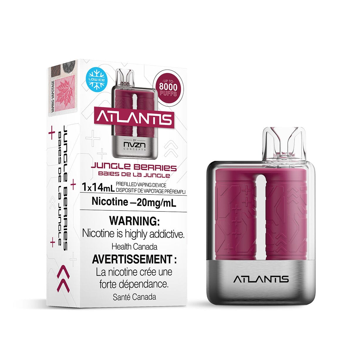 Atlantis K8 Jungle Berries Disposable Vape Pen Disposable Atlantis 