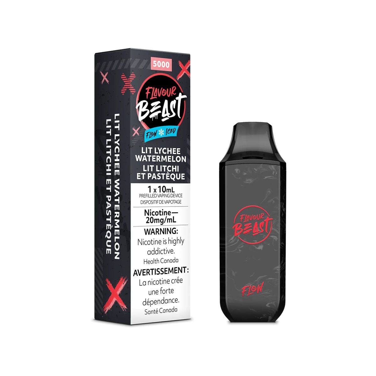 Flavour Beast Flow Lit Lychee Watermelon Disposable Vape Pen Disposable Flavour Beast 