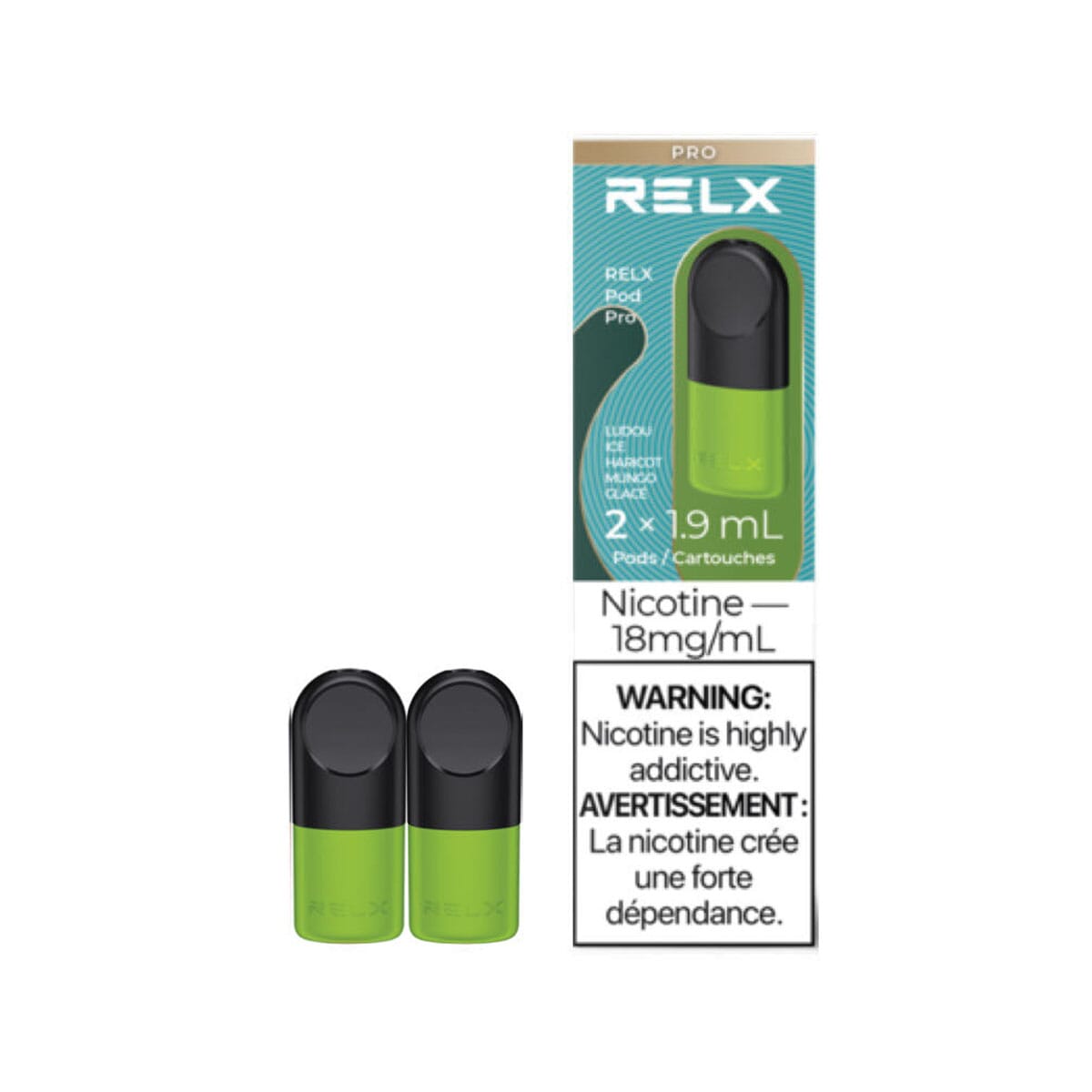 Relx Pod Pro Ludou Ice Vape Pods Pre-filled Pod Relx Pod Pro 