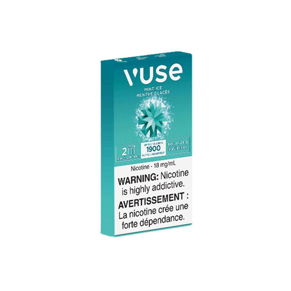 Vuse Mint Ice Vape Pods Pre-Filled Pod Vuse 