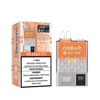 Oxbar Maze Pro Orange FT Disposable Vape Pen Disposable Oxbar 