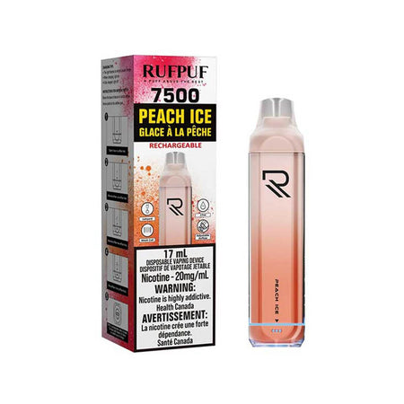 Gcore RUFPUF 7500 Peach Ice Disposable Vape Pen Disposable Gcore RUFPUF 7500 