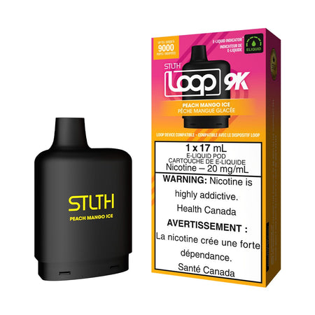 STLTH Loop 2 Peach Mango Ice Disposable Vape Pod Disposable Loop 2 