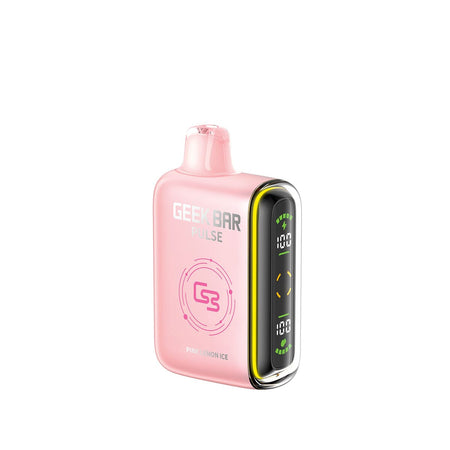 Geek Bar Pulse Pink Lemon Ice Disposable Vape Pen Disposable Geek Bar 