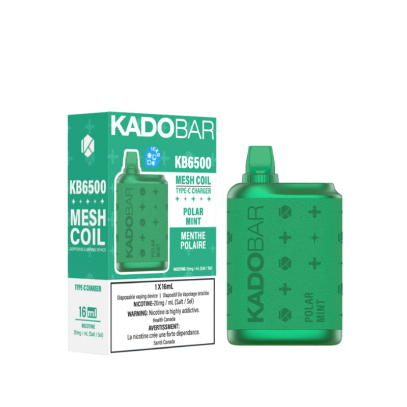 Kadobar KB 6500 Polar Mint Disposable Vape Pen Disposable Kadobar 